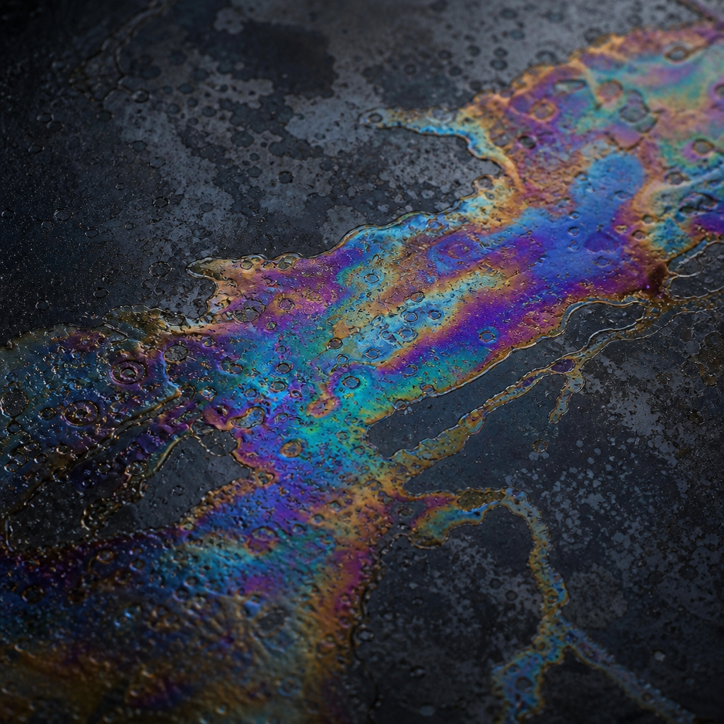 Industrial oil and metal texture for DipStix Quick Lube